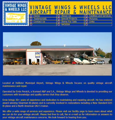 Screenshot Vintage Wings and Wheels